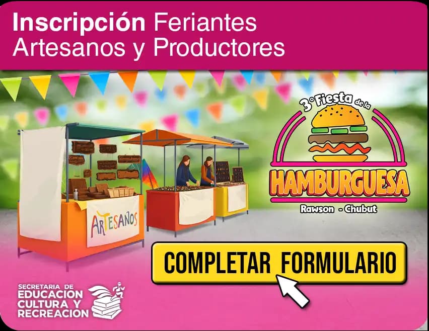 Banner (Imagen) Municipalidad de Rawson Chubut que muestra Texto de La Nueva Capital