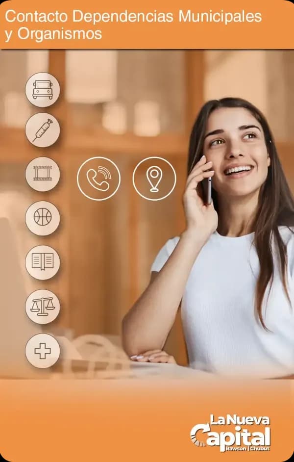 Banner (Imagen) Municipalidad de Rawson Chubut que muestra Texto de La Nueva Capital