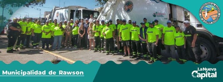 Imagen de la noticia que habla sobre: RAWSON ENTREGÓ NUEVA INDUMENTARIA AL PERSONAL DE AMBIENTE