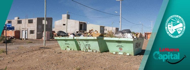 Imagen de la noticia que habla sobre: PROGRAMA ‘ECO CAPITAL’: LA MUNICIPALIDAD INSTALÓ VOLQUETES EN EL ÁREA 13 DE RAWSON