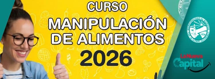 Imagen de la noticia que habla sobre: RAWSON CONVOCA A PARTICIPAR DEL CURSO DE MANIPULACIÓN DE ALIMENTOS EDICIÓN FEBRERO EN MODALIDAD VIRTUAL Y PRESENCIAL
