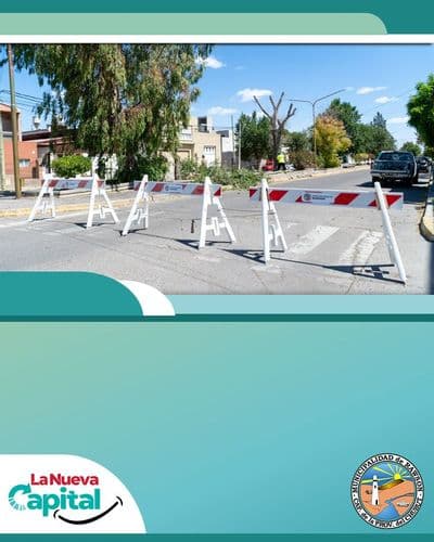 Imagen del carrusel que muestra la noticia o novedad La Municipalidad de Rawson informa, que se inició con los trabajos de remodelación en el bulevar de la avenida San Martín
