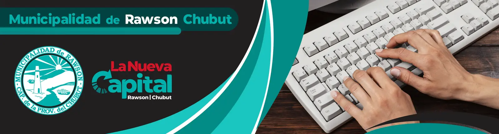 Banner (Imagen) Municipalidad de Rawson Chubut que muestra Texto de La Nueva Capital